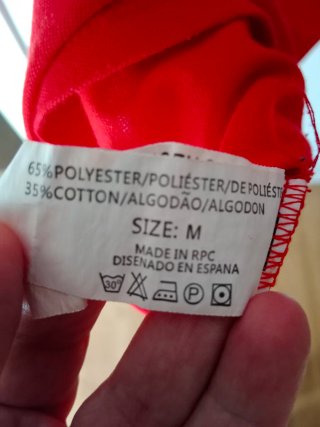 Camiseta Polo Roja Verano