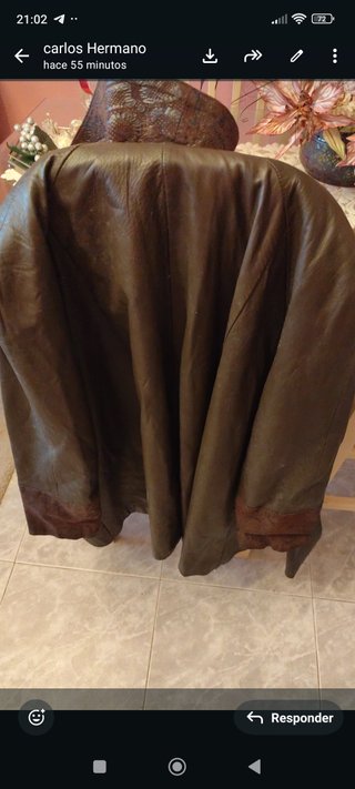 Chaqueta de cuero mujer Corte Inglés
