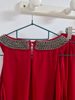 Conjunto Falda y Top Rojo El Corte Inglés