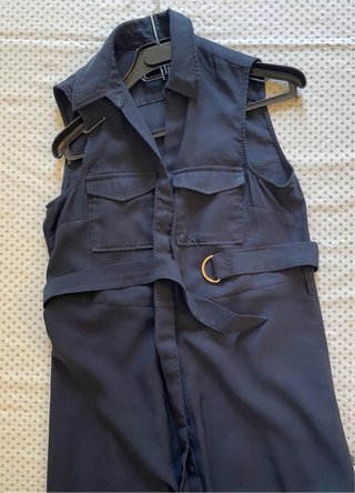 Vestito H&M blu con cintura