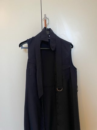 Vestito H&M blu con cintura