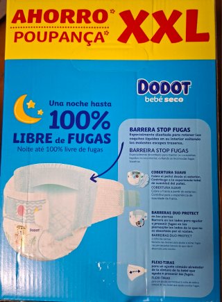 Pañales Dodot Talla 4 XXL (9-14 kg)