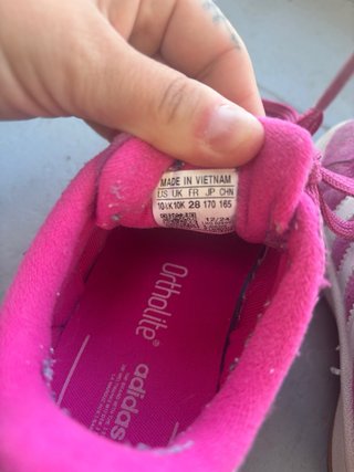 Scarpe Adidas Campus bambina fucsia num. 28.