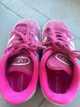 Scarpe Adidas Campus bambina fucsia num. 28.