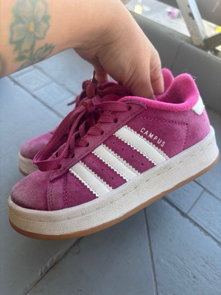 Scarpe Adidas Campus bambina fucsia num. 28.