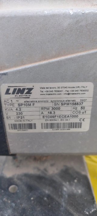 Generador Honda GX200