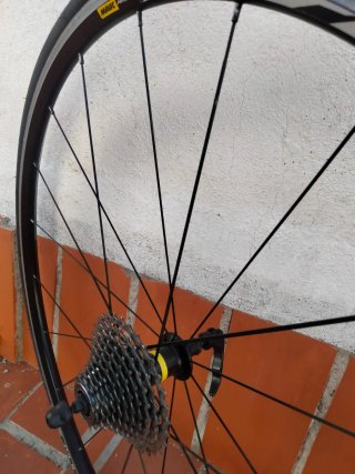 Llantas Mavic Ksyrium y aksium para zapata
