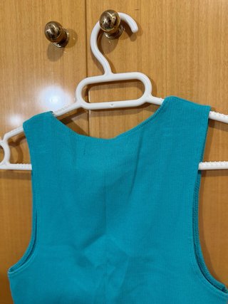 Top tirantes aguamarina Pull&Bear S