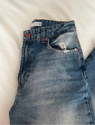 Jeans Zara sfilacciati
