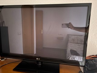 Televisión LG Negra