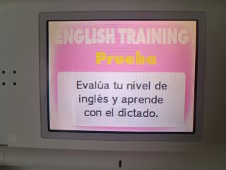 Nintendo DS Inglés Training Juego