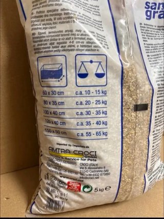 Sabbia per Acquari