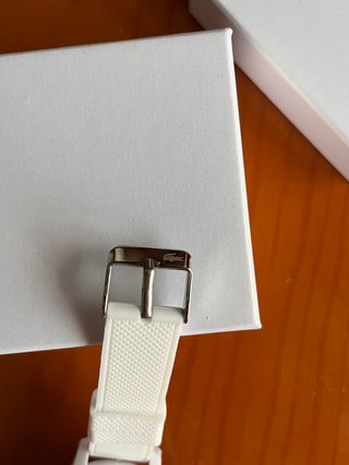 Reloj Lacoste Blanco con Cocodrilo Verde
