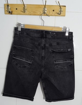 Shorts vaqueros Springfield negros Talla M