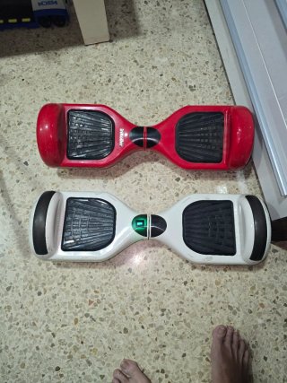 2 Hoverboard + Asiento (blanco)