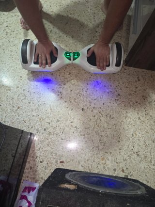 2 Hoverboard + Asiento (blanco)