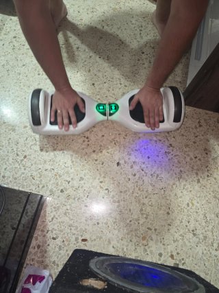 2 Hoverboard + Asiento (blanco)