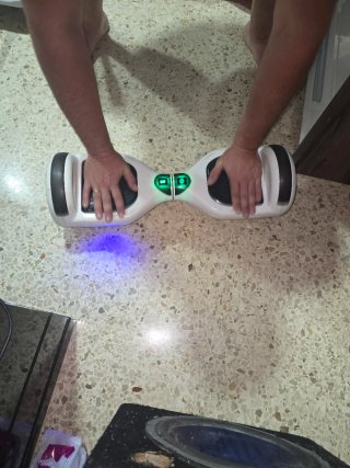 2 Hoverboard + Asiento (blanco)