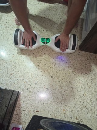 2 Hoverboard + Asiento (blanco)