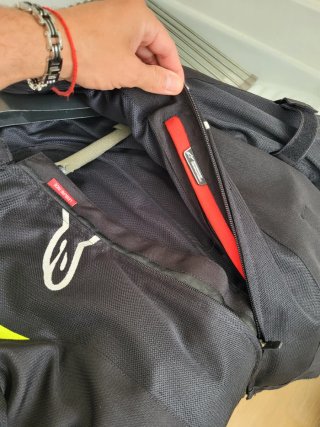 Chaqueta Moto Verano Alpinestars Negra