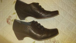 Zapatos de piel talla 37 Mikaela mujer.