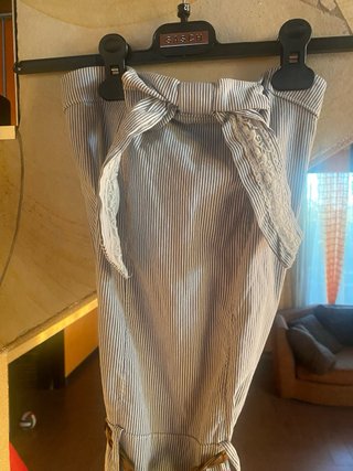 Zara Vestito S righe