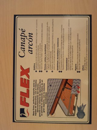 Canapé cama 135 cm