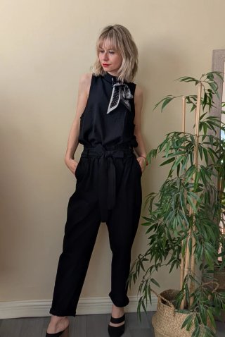 Pantalón negro mujer