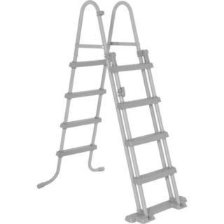 Escalera de piscina desmontable, altura 122