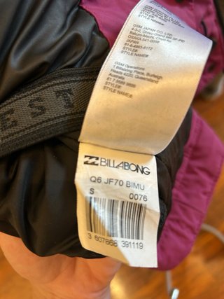 Chaqueta Nieve Billabong Morada