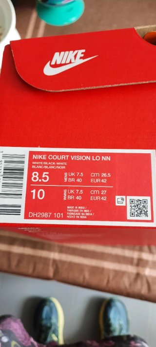 Zapatillas Nike Court Vision Low Blancas