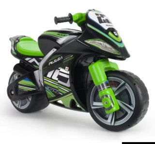 Moto infantil Injusa negra y verde
