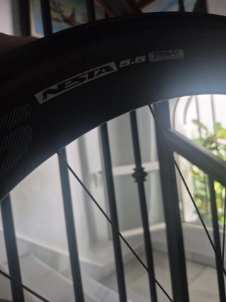 Ruedas Nesta 55mm Tubular Carbono