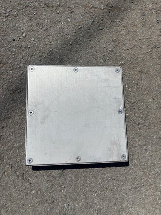Tapa de Arqueta Estanca REFORZADA Acero Inoxidable