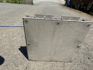 Tapa de Arqueta Estanca REFORZADA Acero Inoxidable