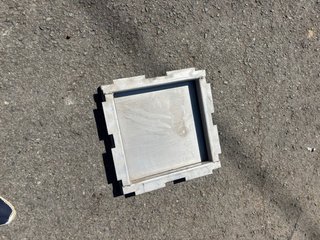 Tapa de Arqueta Estanca REFORZADA Acero Inoxidable