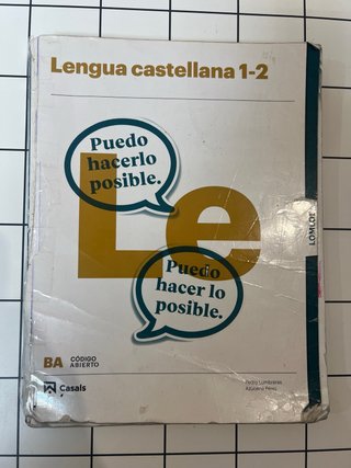 Lengua Castellana y Literatura 1º-2º Bach