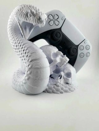 Soporte Mando PS5 DualSense Serpiente Calaveras
