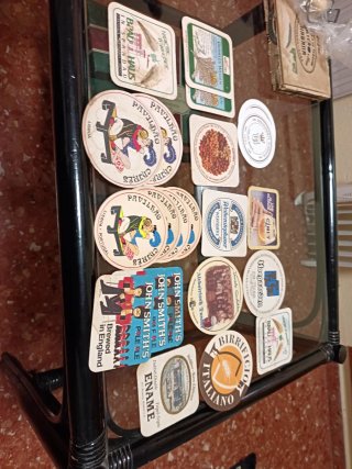 Set di sottobicchieri per birra