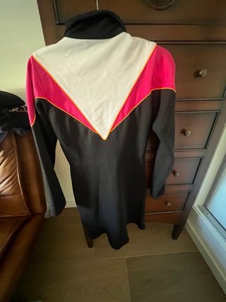 Vestido Camaleónica Negro y Rosa
