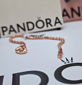 Pulsera Pandora hearts claps studded plata s925ale