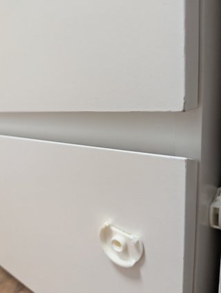 Cómoda MALM Blanca Ikea.