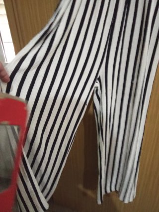 Mono rayas blanco y negro talla M