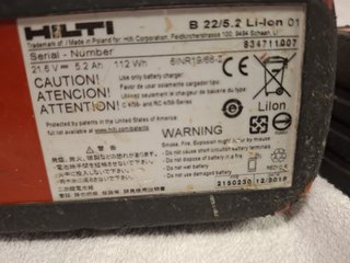 Hilti TE 4-A22 Martillo Perforador SDS