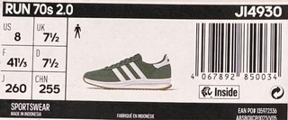 Zapatillas Adidas Verdes y Blancas