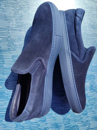 Zapatos Moncler Azul Marino Talla 43