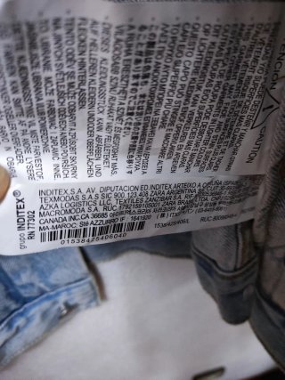 Giubbotto denim Zara