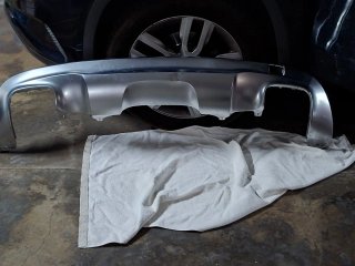 Paragolpe , faldon, molduera Trasera Original Merc