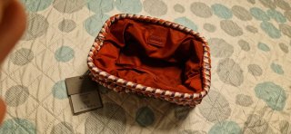 Bolso LONBALI púrpura y rojo