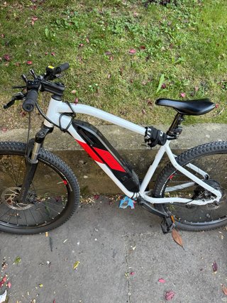 Bici Eléctrica Decathlon Blanca